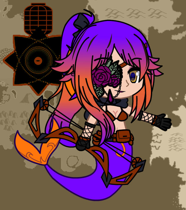 Forme Sirène - Design fait avec Gacha Nebula - noxula