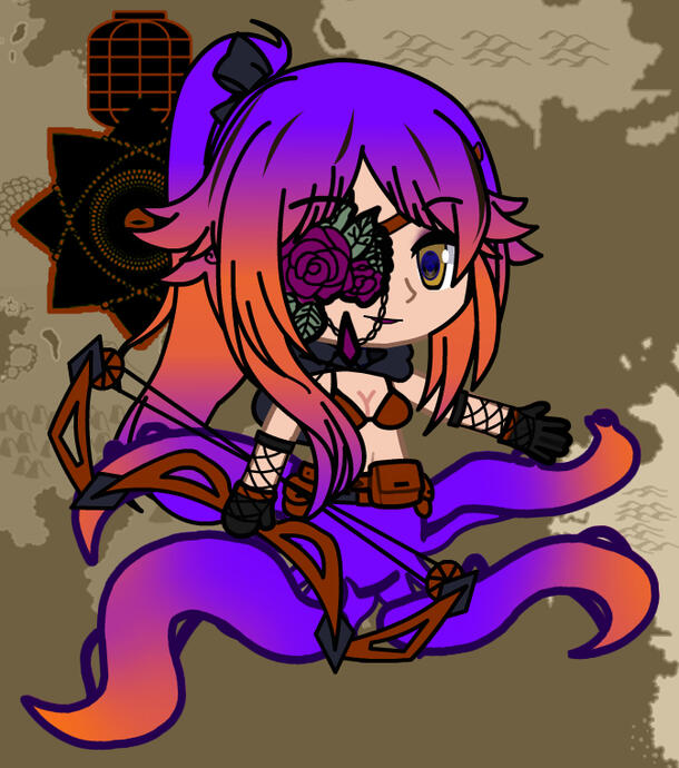 Forme Octopus - Design fait avec Gacha Nebula - noxula