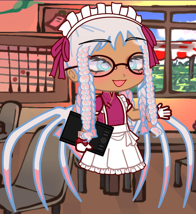 Uniforme de maid - Design fait avec Gacha Nebula - noxula