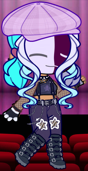 Masque de théâtre - Design fait avec Gacha Nebula - noxula