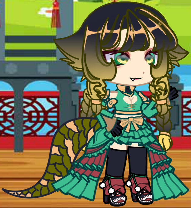 Robe - Design fait avec Gacha Nebula - noxula