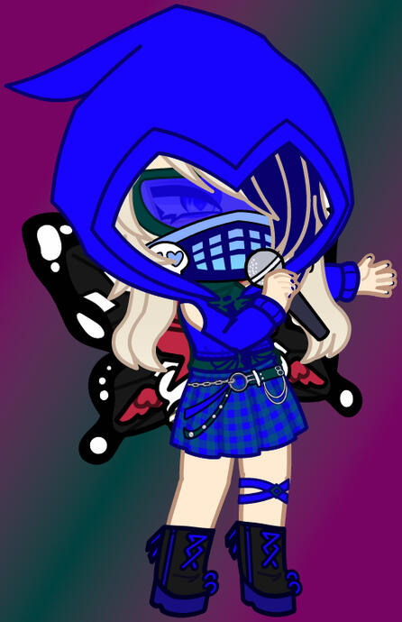 Streetwear (Masquée) - Design fait avec Gacha Nebula - noxula