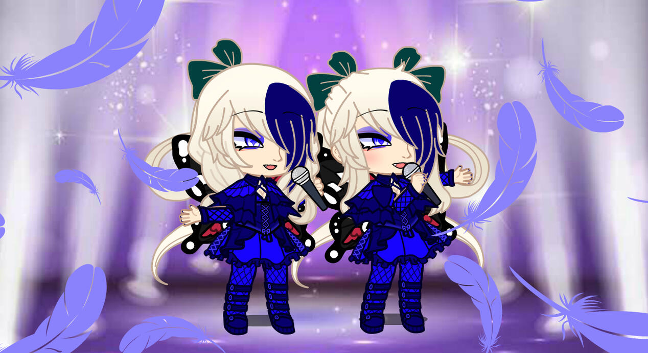 Jumelles Kwan - Scène faite avec Gacha Nebula - noxula